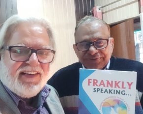 Feedback on Frankly Speaking... from Er.D.R.Goyal, STP(Punjab) Retired, Town Planning Departent