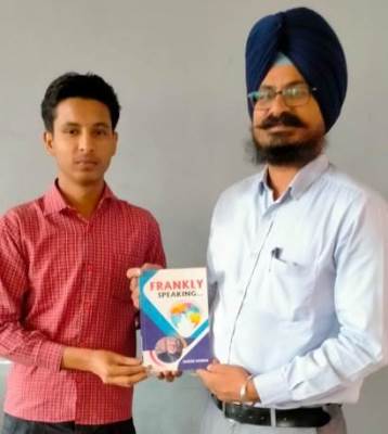Review of my book Frankly Speaking by Parvinder Singh Lalchian