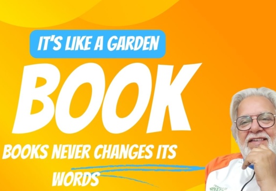 Book is like Garden - Watch Video