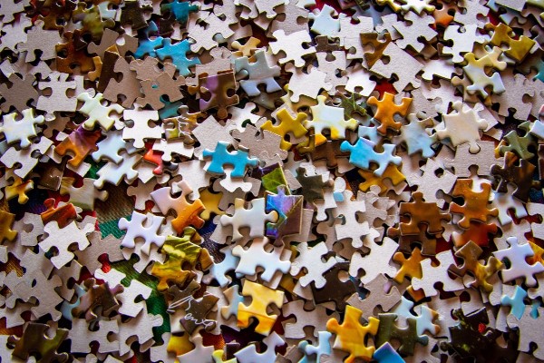 Life is a puzzle, but with ……