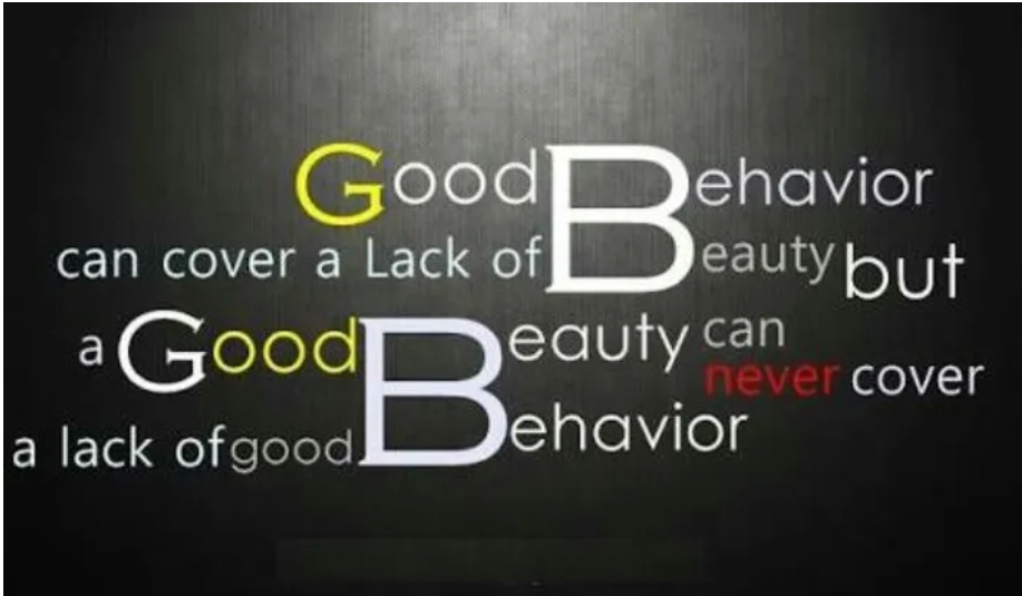 Beauty Vs Behaviour 