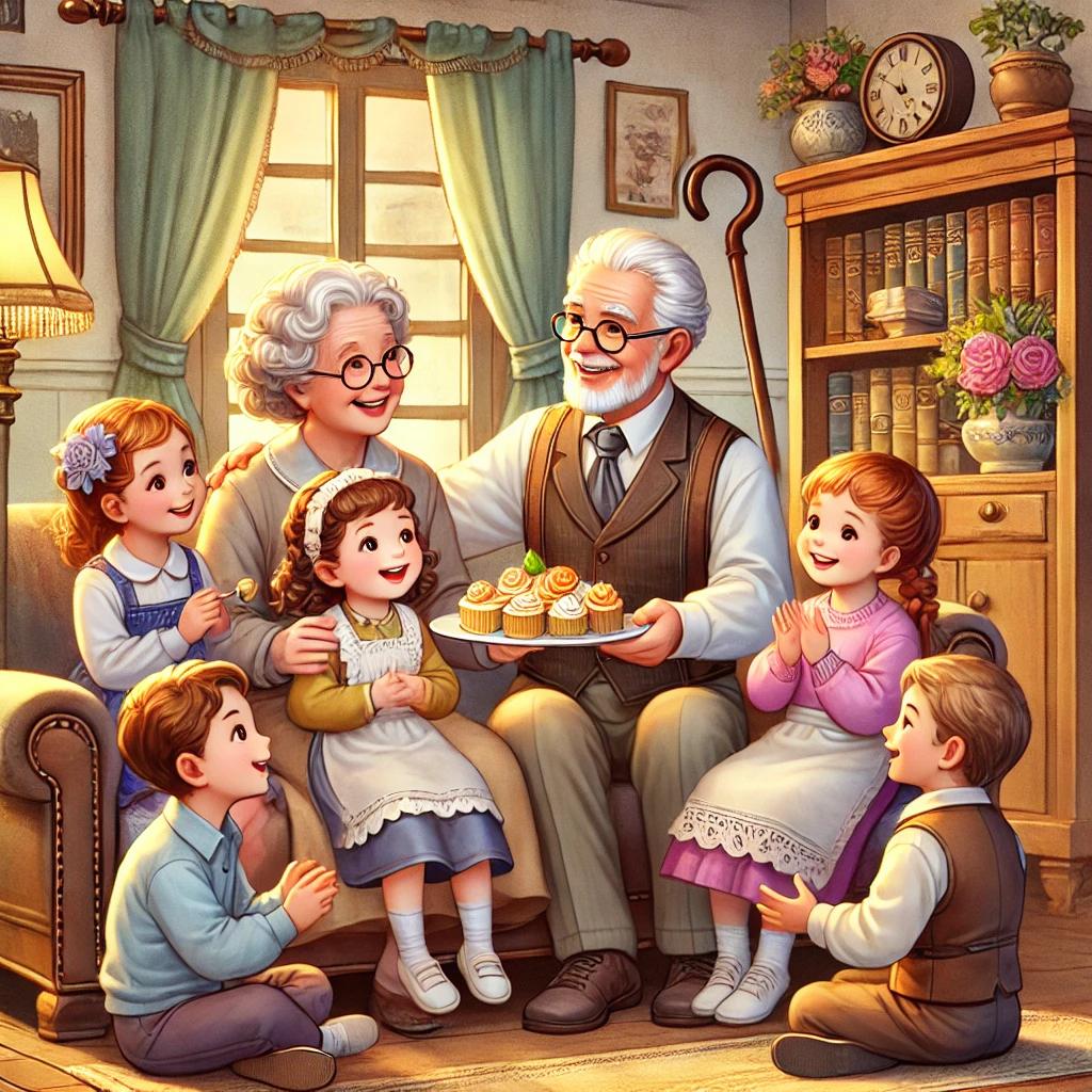 "The Grandparents We Adore: A Child's Perspective"