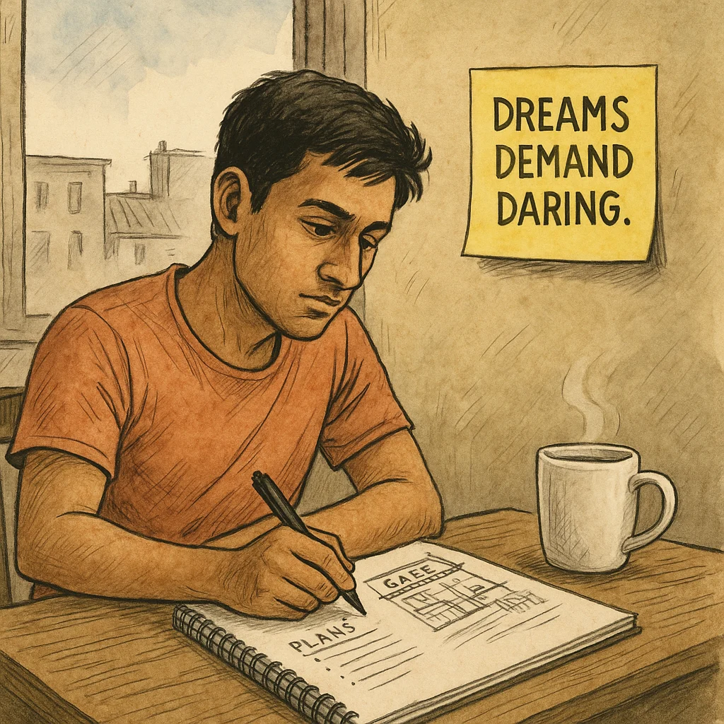 Dream Demands Daring – a short story Dream Demands Daring – a short story