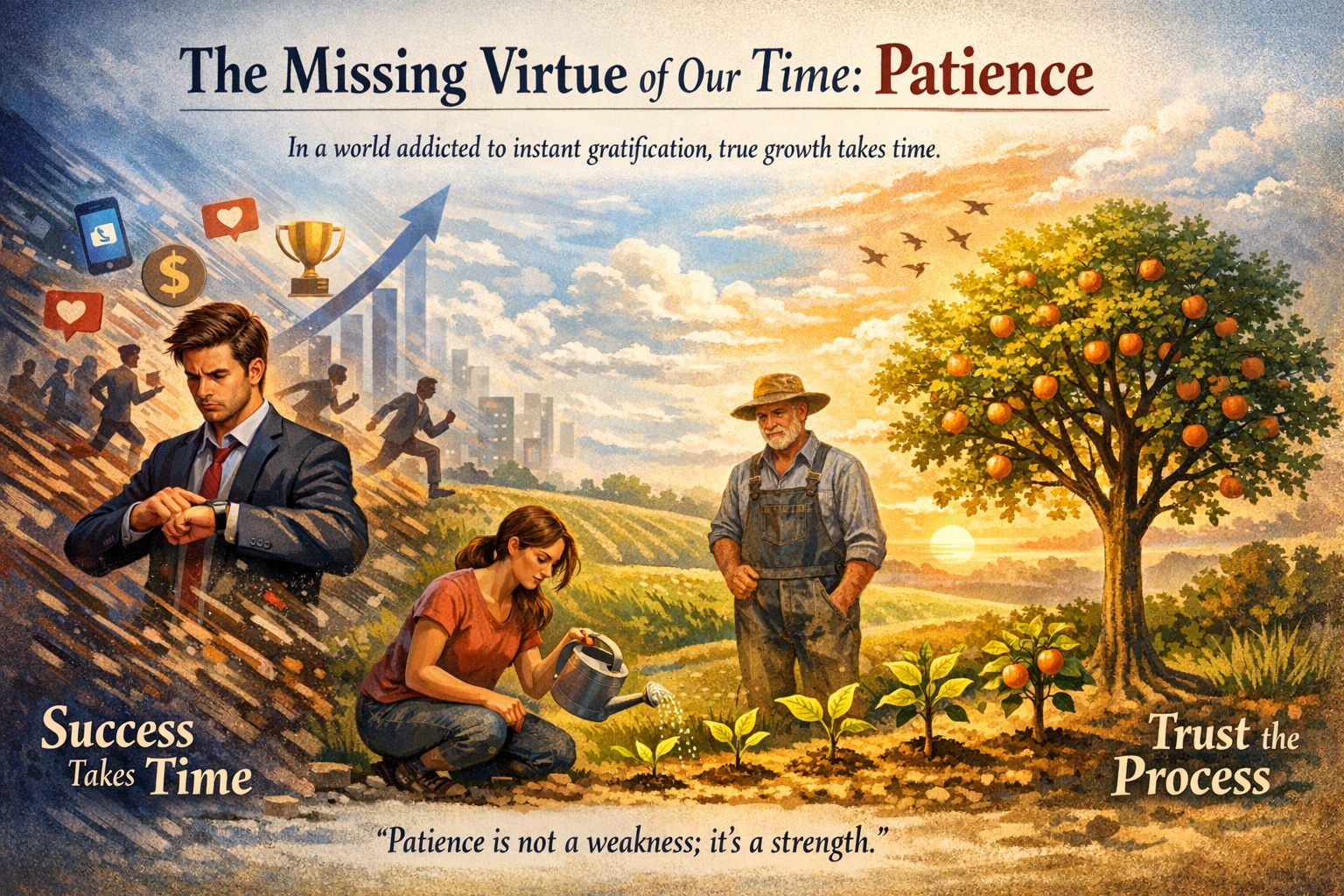 The Missing Virtue of Our Time: Patience