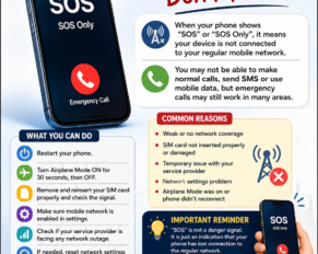 Why Does Your Phone Show "SOS"? Don't Panic!